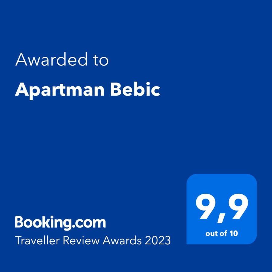Apartman Bebic Klek Buitenkant foto